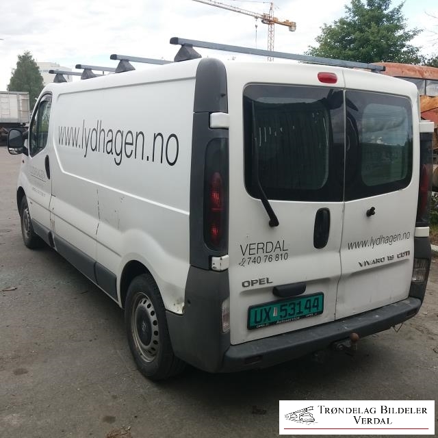 Opel Vivaro A 2001-2006 , Motorkode: F9QU7, Girkassekode: