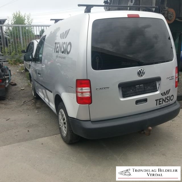 VW Caddy 2010-2015 (Type III, Fase 2) , Motorkode: CFH, Girkassekode: 