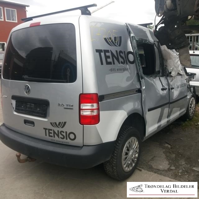 VW Caddy 2010-2015 (Type III, Fase 2) , Motorkode: CFH, Girkassekode: 