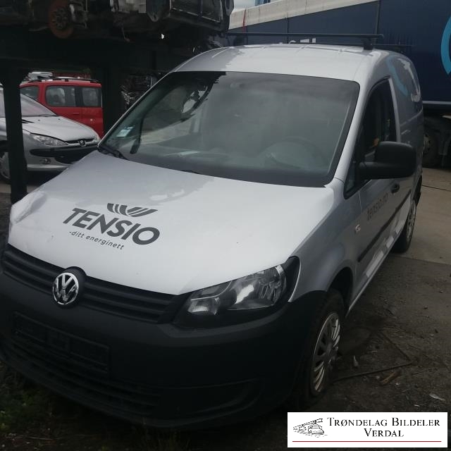 VW Caddy 2010-2015 (Type III, Fase 2) , Motorkode: CFH, Girkassekode: 