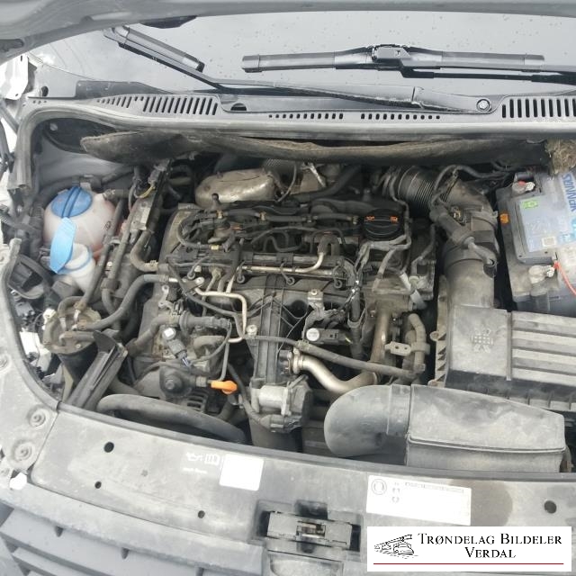 VW Caddy 2010-2015 (Type III, Fase 2) , Motorkode: CFH, Girkassekode: 