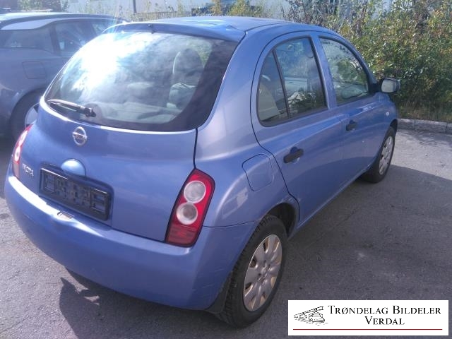 Nissan Micra 2003-2010 (K12) (K12), Motorkode: CR10, Girkassekode: NA