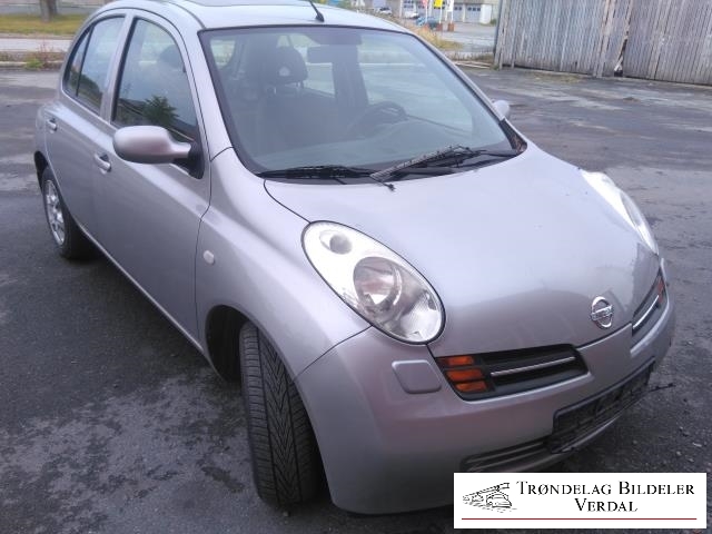 Nissan Micra 2003-2010 (K12) (K12), Motorkode: CR12, Girkassekode: NA
