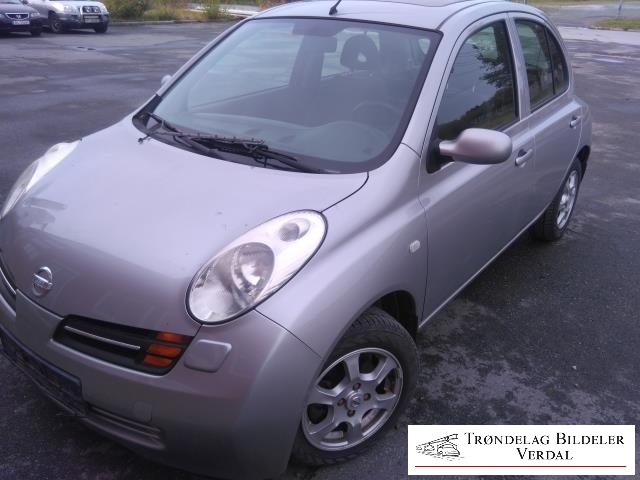 Nissan Micra 2003-2010 (K12) (K12), Motorkode: CR12, Girkassekode: NA