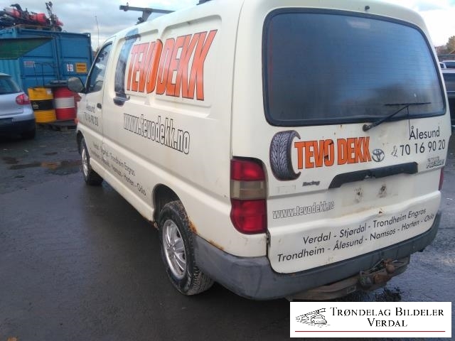 Toyota Hiace 1996-2001 (Fase 1) , Motorkode: 2L, Girkassekode: NA