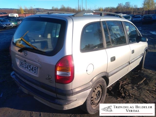 Opel Zafira A 1999-2005 , Motorkode: X18XE1, Girkassekode: NA