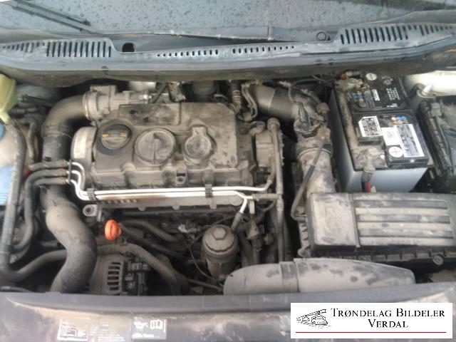 VW Caddy 2004-2010 (Type III, Fase 1) , Motorkode: BLS, Girkassekode: NA