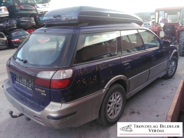Subaru Outback 1999-2003 (Type II) , Motorkode: EJ25, Girkassekode: NA