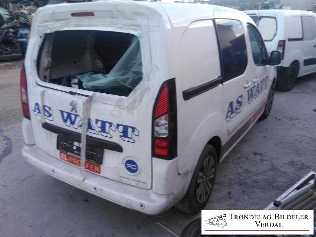 Peugeot Partner 2015-2019 (Type II, Fase 2) , Motorkode: BH02, Girkassekode: 