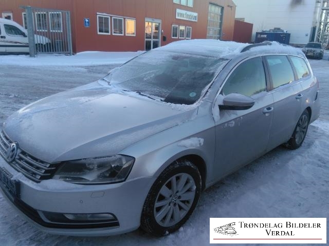 VW Passat 2011-2015 (B7) (B7), Motorkode: CAY, Girkassekode: NA