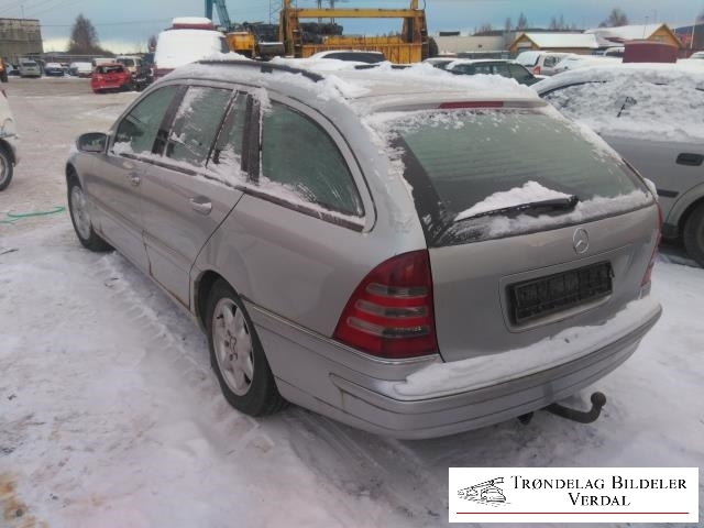Mercedes C-Klasse 2000-2004 (Fase 1) (W203) (W203), Motorkode: 611962, Girkassekode: 