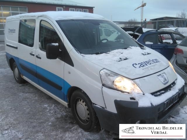 Peugeot Expert 2007-2016 (Type II) , Motorkode: RHK (DW10UTED4), Girkassekode: 6 TRINNS