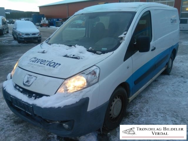 Peugeot Expert 2007-2016 (Type II) , Motorkode: RHK (DW10UTED4), Girkassekode: 6 TRINNS