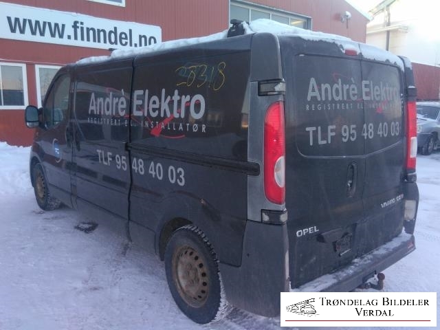 Opel Vivaro A 2006-2014 , Motorkode: M9R M7, Girkassekode: 