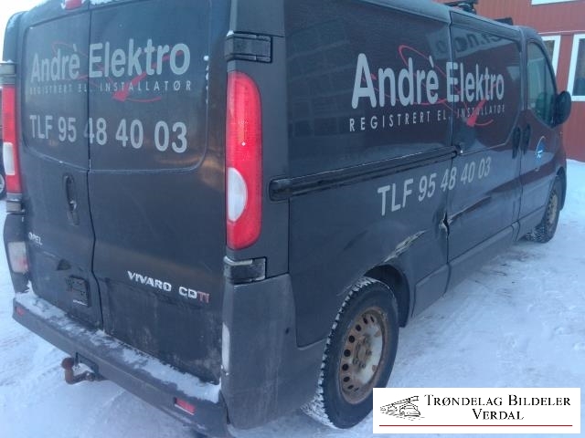 Opel Vivaro A 2006-2014 , Motorkode: M9R M7, Girkassekode: 