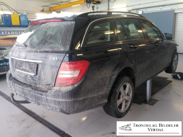 Mercedes C-Klasse 2011-2014 (Fase 2) (W204) (W204), Motorkode: 651913, Girkassekode: KODE PÅ KASSE
