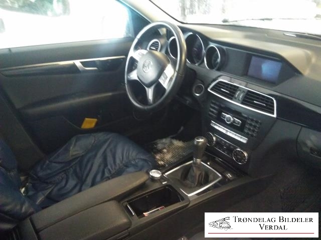 Mercedes C-Klasse 2011-2014 (Fase 2) (W204) (W204), Motorkode: 651913, Girkassekode: KODE PÅ KASSE