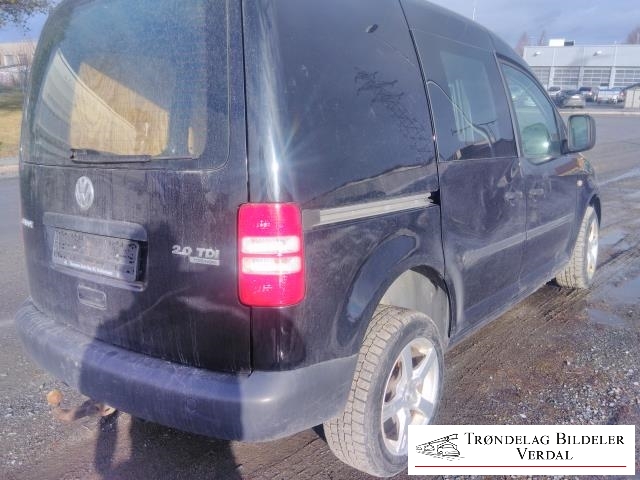 VW Caddy 2010-2015 (Type III, Fase 2) , Motorkode: CFH, Girkassekode: 