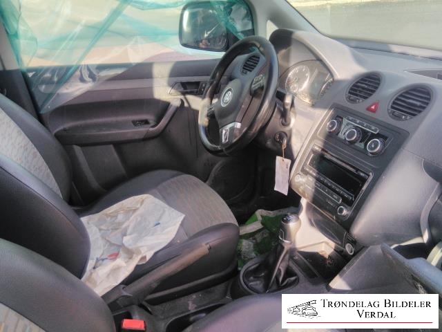 VW Caddy 2010-2015 (Type III, Fase 2) , Motorkode: CFH, Girkassekode: 