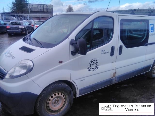 Opel Vivaro A 2006-2014 , Motorkode: M9R 630| M9R 692| M9R 780| M9R 784| M9R 786| M9R 788, Girkassekode: 