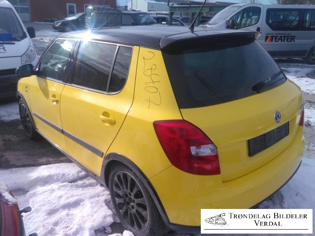Škoda Fabia 2010-2014 (Type II, Fase 2) , Motorkode: CGP, Girkassekode: