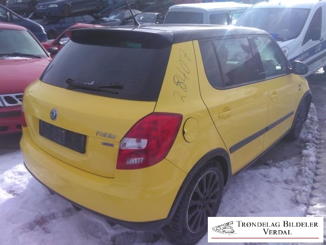 Škoda Fabia 2010-2014 (Type II, Fase 2) , Motorkode: CGP, Girkassekode: