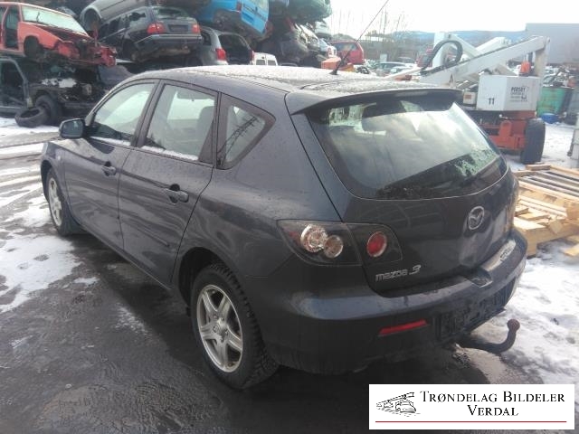 Mazda 3 2006-2009 (Type I, Fase 2) , Motorkode: Y6, Girkassekode: 