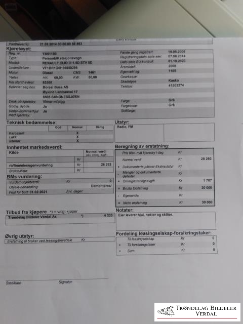 Renault Clio 2006-2009 (Type III, Fase 1) , Motorkode: K9K M7, Girkassekode: