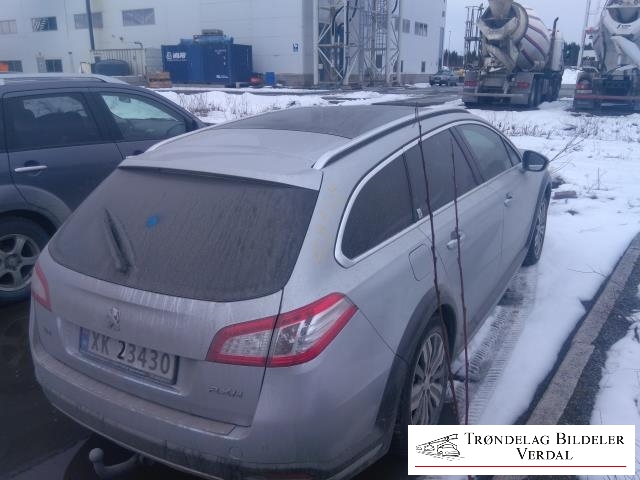 Peugeot 508 2011-2014 (Type I, Fase 1) , Motorkode: RH02, Girkassekode: NA
