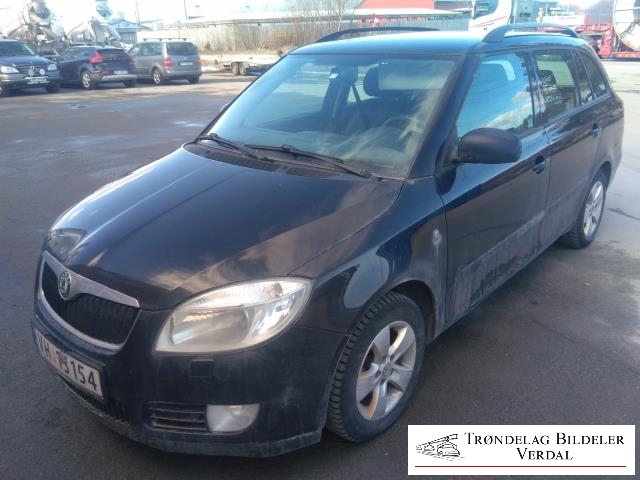 Škoda Fabia 2007-2010 (Type II, Fase 1) , Motorkode: BMS, Girkassekode: 