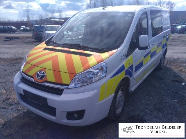 Toyota Proace 2013-2016 (Type I) , Motorkode: RH02, Girkassekode:
