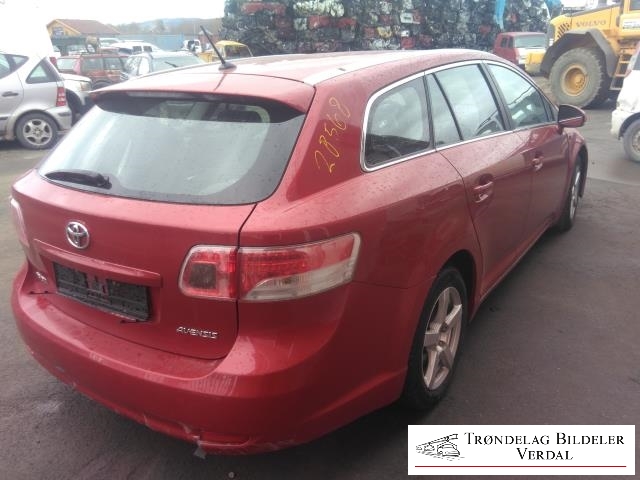 Toyota Avensis 2009-2015 (Type III, Fase 1) , Motorkode: 1ZR-FAE, Girkassekode: 
