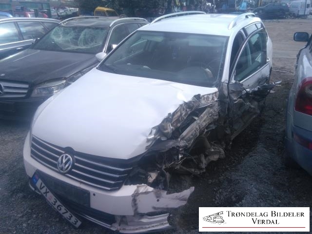 VW Passat 2011-2015 (B7) (B7), Motorkode: CAY, Girkassekode: NA