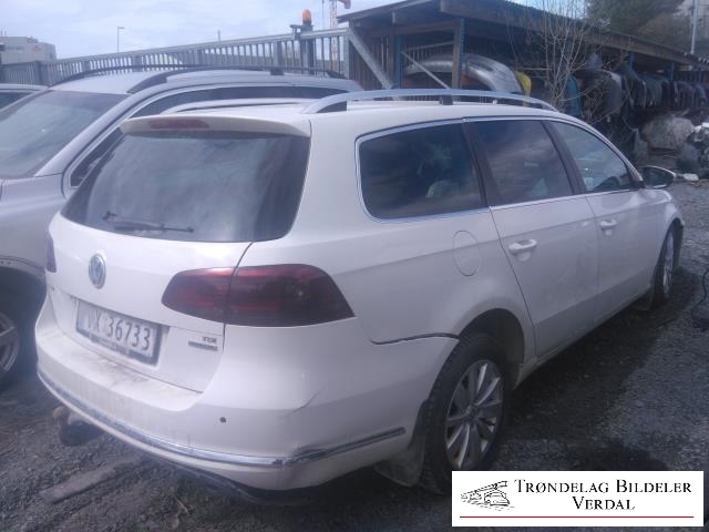 VW Passat 2011-2015 (B7) (B7), Motorkode: CAY, Girkassekode: NA