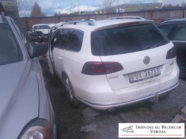 VW Passat 2011-2015 (B7) (B7), Motorkode: CAY, Girkassekode: NA