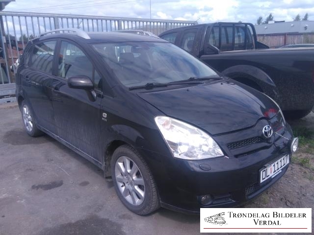 Toyota Verso 2002-2004 (COROLLA) (COROLLA), Motorkode: 1ZZ-FE, Girkassekode: