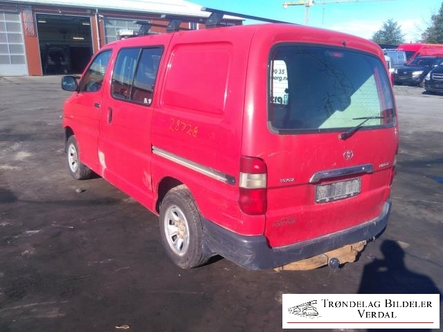 Toyota Hiace 2007-2012 (Fase 3) , Motorkode: 2KD-FTV, Girkassekode: 