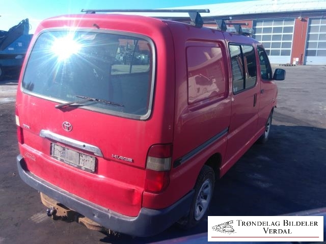 Toyota Hiace 2007-2012 (Fase 3) , Motorkode: 2KD-FTV, Girkassekode: 