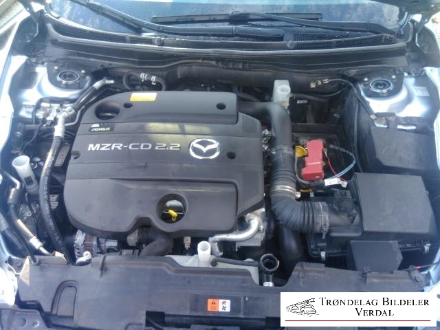 Mazda 6 2010-2013 (Type II, Fase 2) , Motorkode: R2, Girkassekode: FB2 / YRFS-B /633