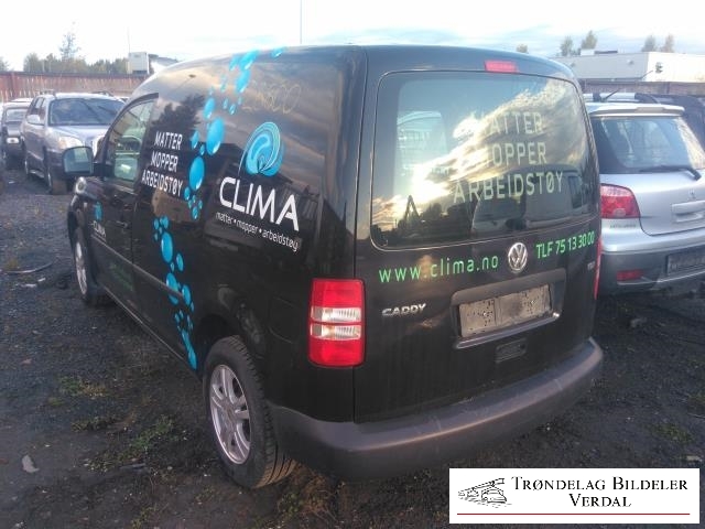 VW Caddy 2010-2015 (Type III, Fase 2) , Motorkode: CAY, Girkassekode: NA