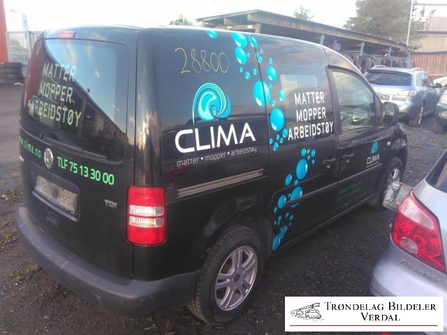 VW Caddy 2010-2015 (Type III, Fase 2) , Motorkode: CAY, Girkassekode: NA