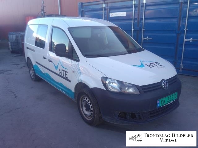VW Caddy 2010-2015 (Type III, Fase 2) , Motorkode: CFH, Girkassekode:
