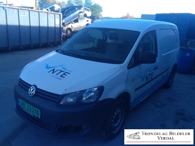 VW Caddy 2010-2015 (Type III, Fase 2) , Motorkode: CFH, Girkassekode: