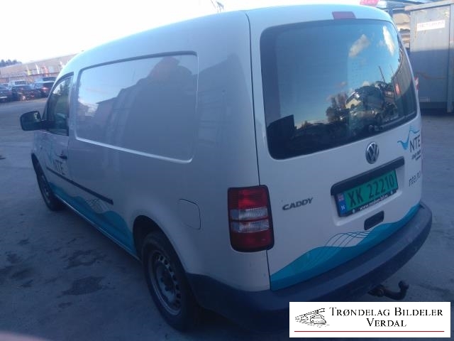 VW Caddy 2010-2015 (Type III, Fase 2) , Motorkode: CFH, Girkassekode: