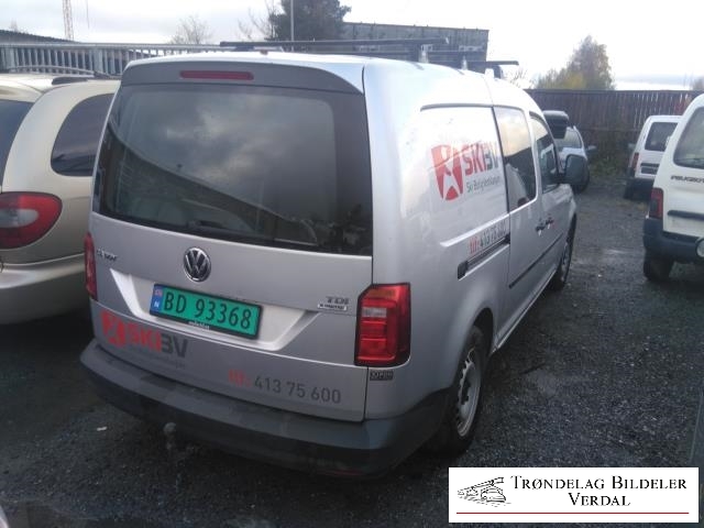 VW Caddy 2015-2020 (Type III, Fase 3) , Motorkode: CUU, Girkassekode: 