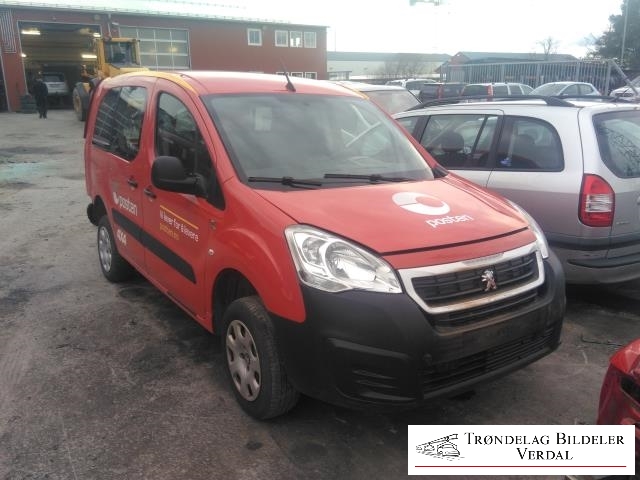 Peugeot Partner 2015-2019 (Type II, Fase 2) , Motorkode: BH02, Girkassekode: 