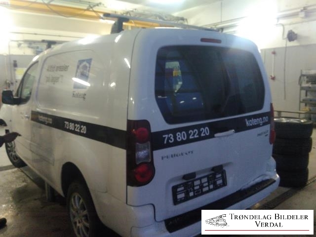 Peugeot Partner 2008-2015 (Type II, Fase 1) , Motorkode: 9H06, Girkassekode: NA