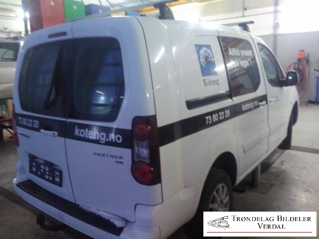Peugeot Partner 2008-2015 (Type II, Fase 1) , Motorkode: 9H06, Girkassekode: NA