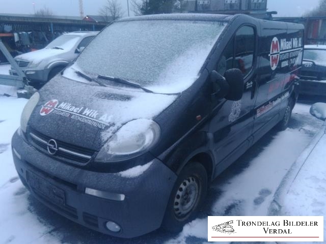 Opel Vivaro A 2001-2006 , Motorkode: F9QU7, Girkassekode: