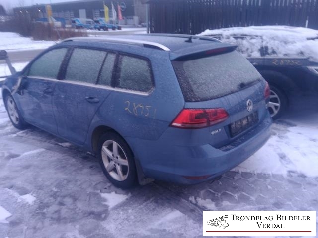 VW Golf VII 2012-2017 (Fase 1) , Motorkode: CRL, Girkassekode: NA